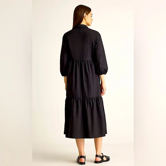 Ellen Tracy Poplin Dress - like new, size XS-S