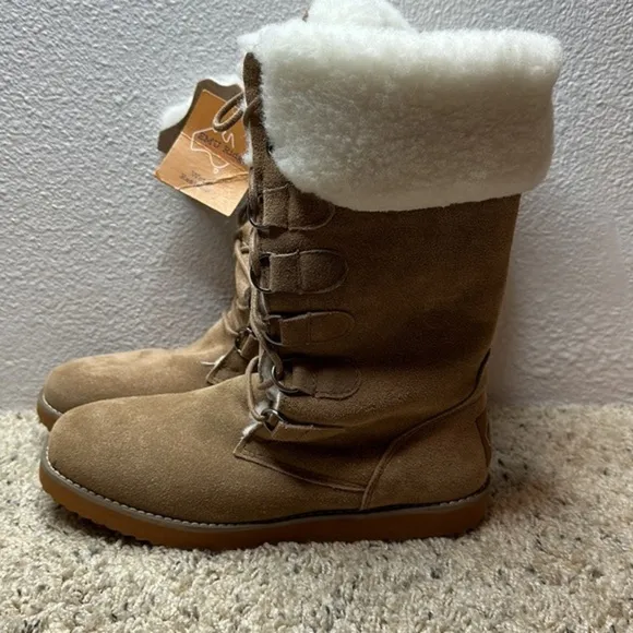 Emu Ridge Grace Mid Boots Size 8 NWT