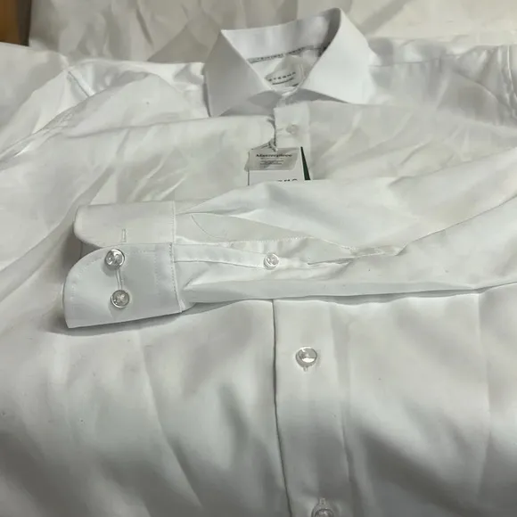 Eterna Dress Shirt Masterpiece Slim Fit. 41/16. New with Tags. White