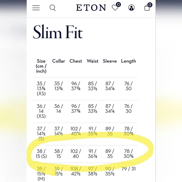 Eton Slim Fit Check Dress Shirt - Men's