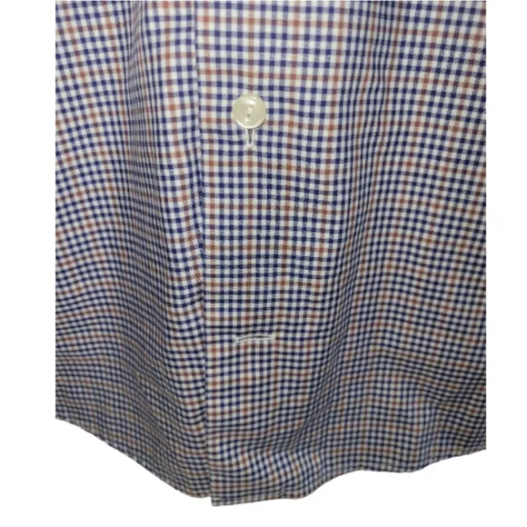 Eton Slim Fit Check Dress Shirt - Men's
