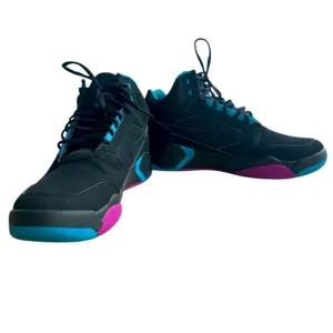 EUC Men’s Nike Air Flight Lite Mid Black Cyber Teal Size 12