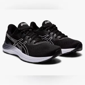 EUC💫ASICS Gel Men's Black/White Running Shoes 9.5 hiking gym walking comfort