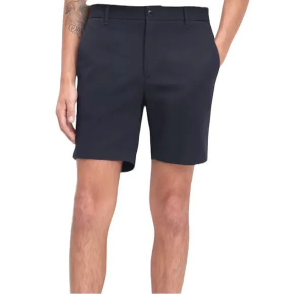 Everlane The Slim Fit Performance Chino Shorts Navy Size 33