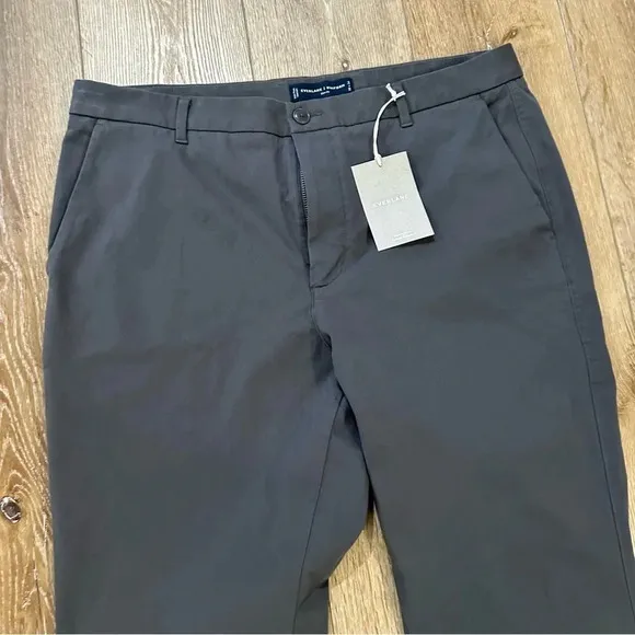 Everlane Uniform Men’s Dark Gray Slim Fit Dress Pants Size 38x34 NWT