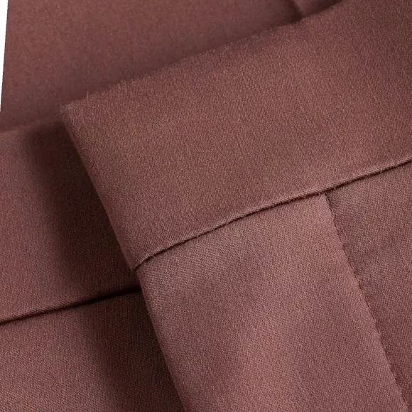 Express Mens Dress Pants 30x30 Extra Slim Dusty Red Stretch Cotton Blend