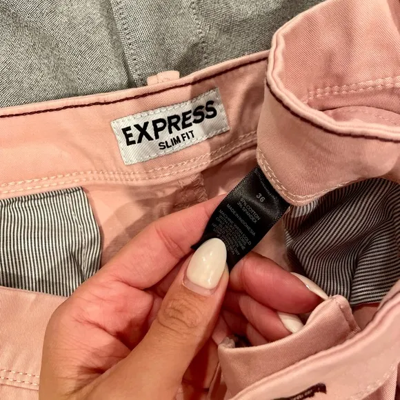 Express mens dress shorts