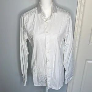 Express Men's slim fit button up dress shirt size small slim