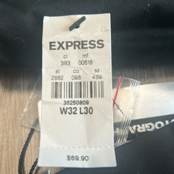 Express Photographer dress pants slim fit 32/30