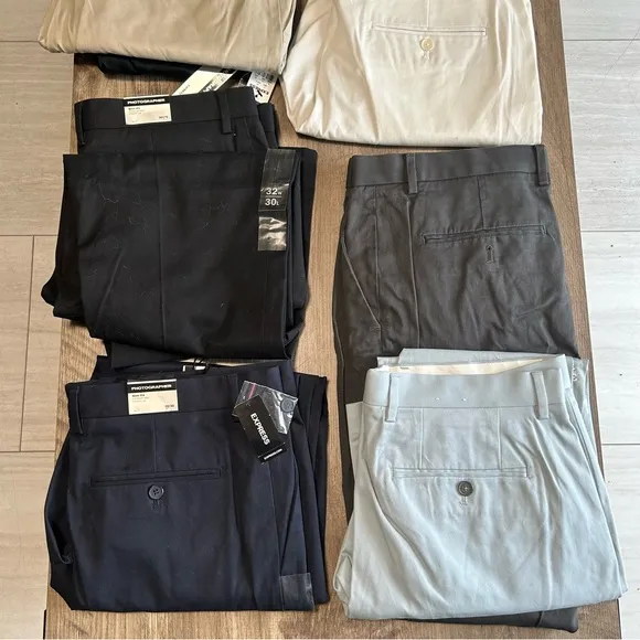 Express Photographer dress pants slim fit 32/30