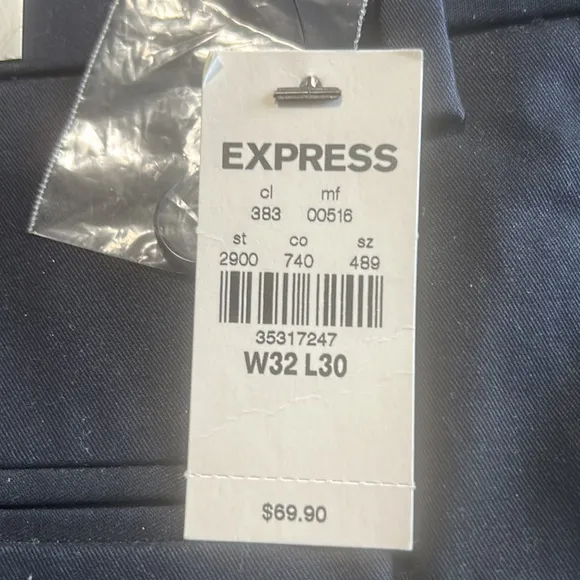 Express Photographer dress pants slim fit 32/30