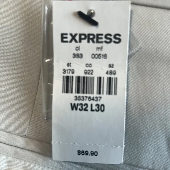 Express Photographer dress pants slim fit 32/30