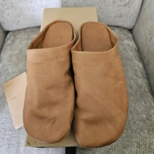 Feit Leather Indoor Slipper Loafers Vegetable Tanned Leather Size 39 Womens US 9