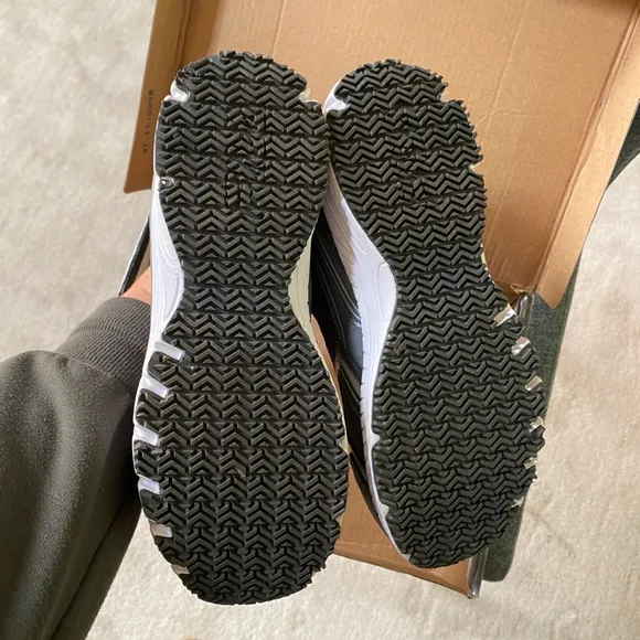 FILA Grey Slip Resistant Work Shoes