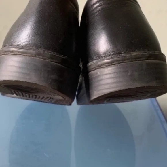 FINN COMFORT Black Leather Men's Shoes