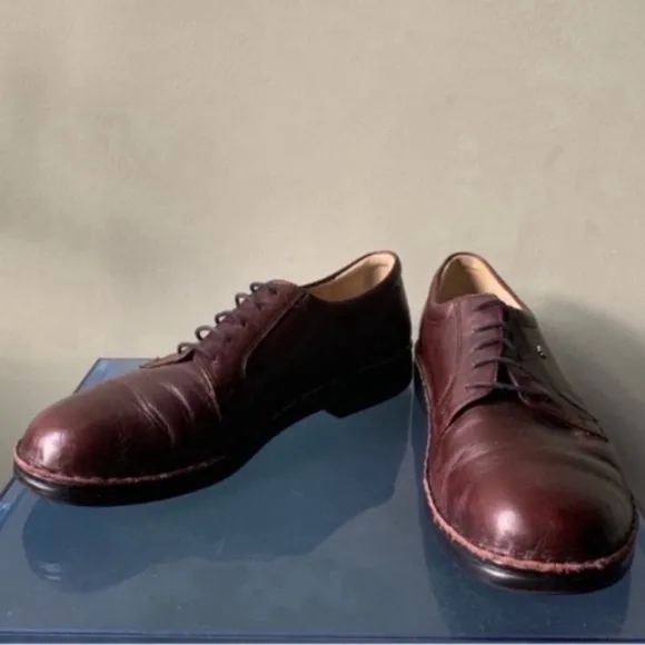 Finn Comfort Brown Leather Men's Shoes