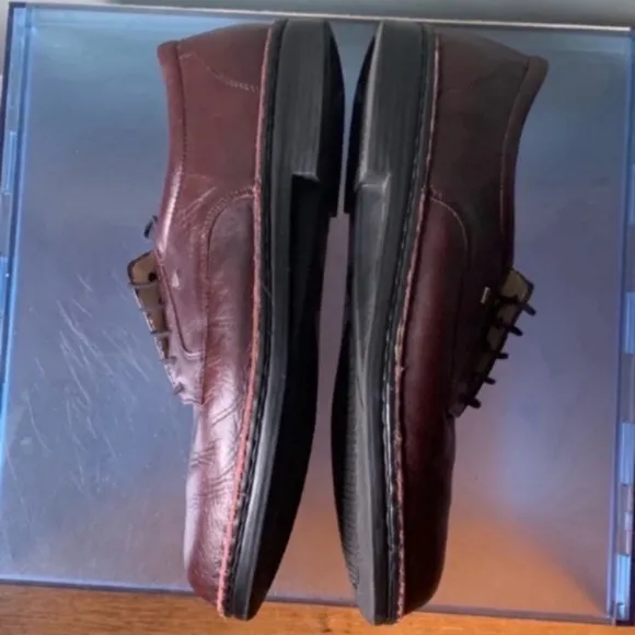 Finn Comfort Brown Leather Men's Shoes