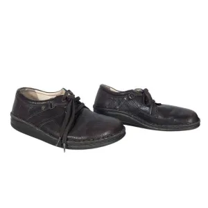 Finn Comfort York Lace Up Comfort Brogue Shoes EU 41 Brown Leather Orthopedic