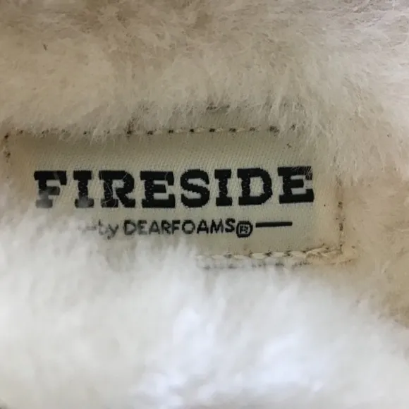 FIRESIDE BY DEARFOAMS Women's Victoria Genuine Shearling Moccasin Slipper