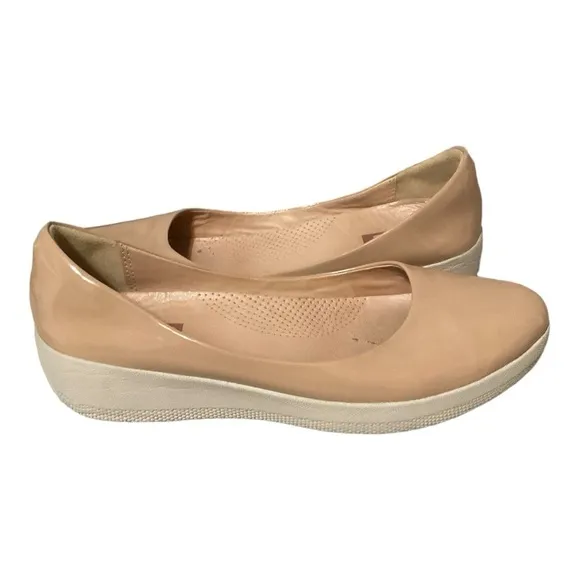 Fitflop Superballerina Patent Shoes Size 7
