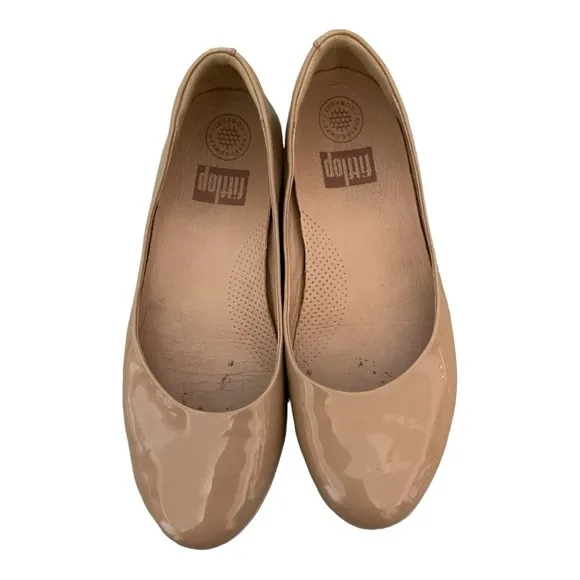 Fitflop Superballerina Patent Shoes Size 7