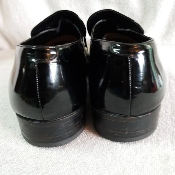 Florsheim black patent leather oxford dress shoes