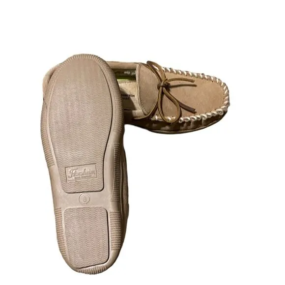 Florsheim Homestead Comfortech Ortholite Suede Moccasin Slippers SIZE 8 - NEW