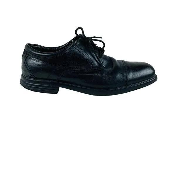 Florsheim Schiller Black Men's Oxford Leather Dress Shoes 13 3E