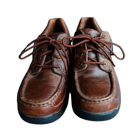 FLORSHEIM UNISEX MEN'S SIZE 8 WOMEN'S SIZE 10 SLIP RESISTANT COMPOSITE TOE SHOES