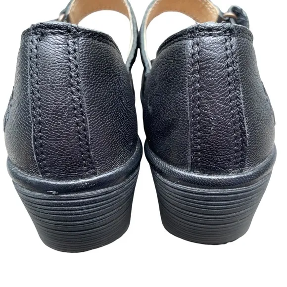 Fly London Mary Jane Wiss Pump 36 Goth Punk Dark Academia