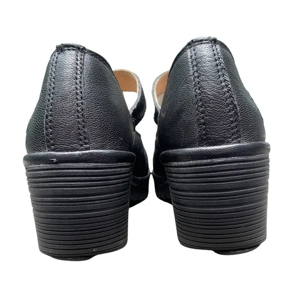 Fly London Mary Jane Wiss Pump 36 Goth Punk Dark Academia
