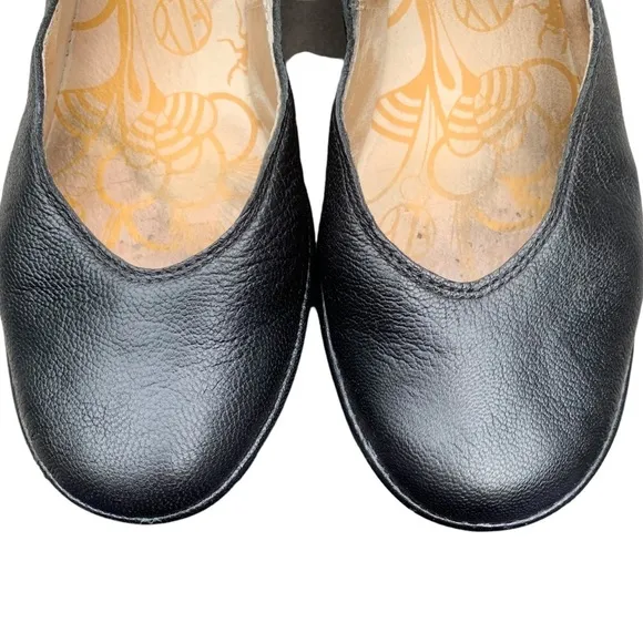 Fly London Mary Jane Wiss Pump 36 Goth Punk Dark Academia