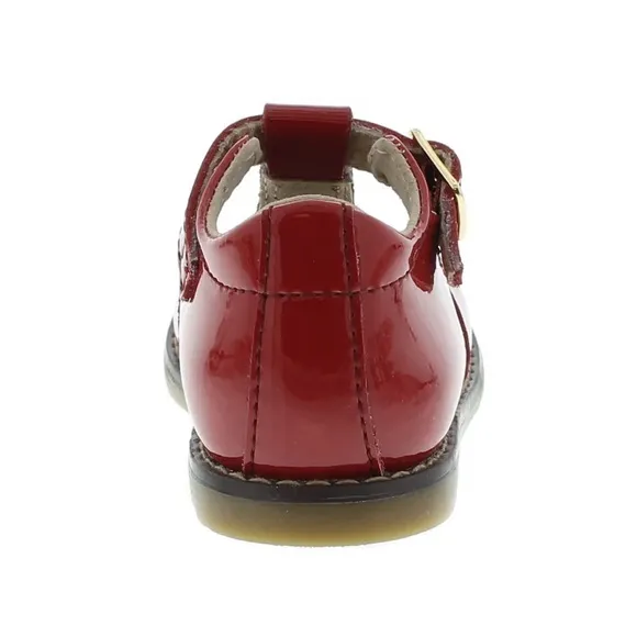 FOOTMATES HARPER RED PATENT LEATHER SHOES SIZE MÉDIUM 5.5
