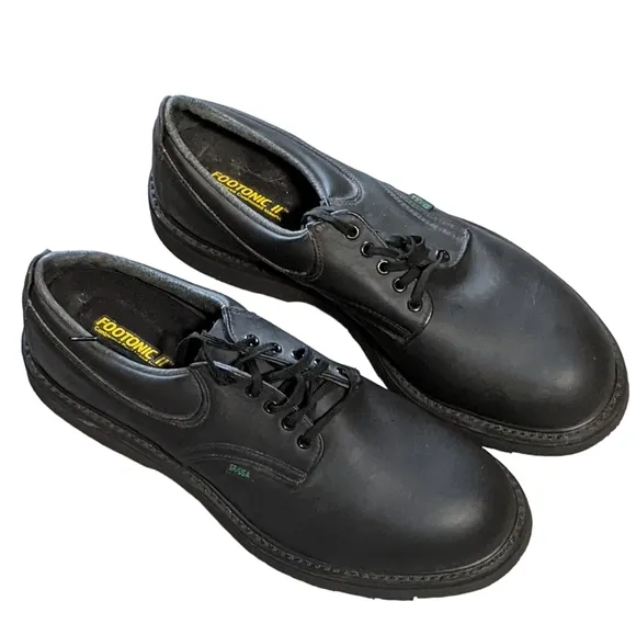 Footonic ll  orthopedic walk about sturdy work shoe loafer men's size 9.…