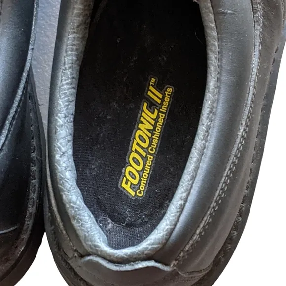 Footonic ll  orthopedic walk about sturdy work shoe loafer men's size 9.…