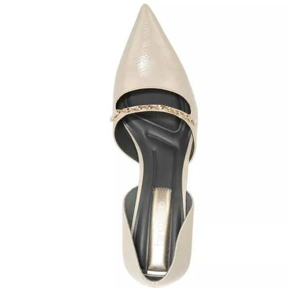 FRANCO SARTO Azara Pumps Cashmere Beige Faux Patent