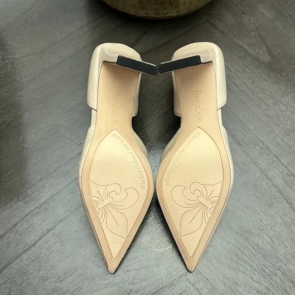 FRANCO SARTO Azara Pumps Cashmere Beige Faux Patent