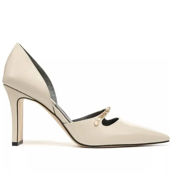 FRANCO SARTO Azara Pumps Cashmere Beige Faux Patent