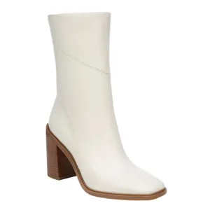 Franco Sarto Women's Stevie Mid Shaft Boots White Size 6 1/2