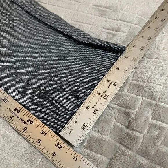 Frank &amp; Oak Mens 34x34 Dress Pants Gray Nathan Modern Slim Fit Straight