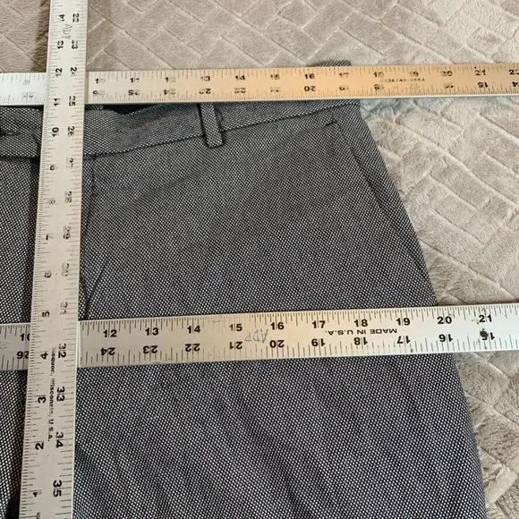 Frank &amp; Oak Mens 34x34 Dress Pants Gray Nathan Modern Slim Fit Straight