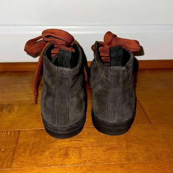Frau Mid Boots Nubuck Leather Sz 37