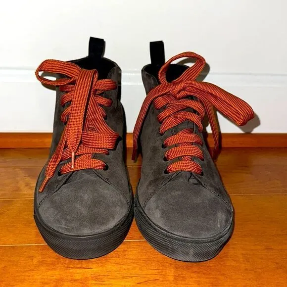 Frau Mid Boots Nubuck Leather Sz 37