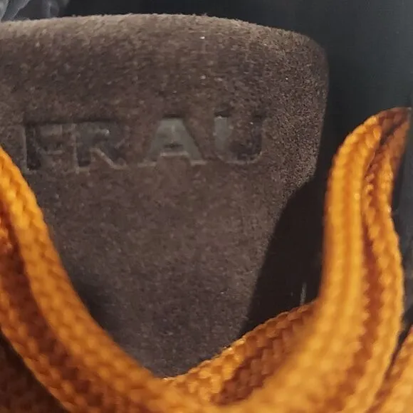 Frau Mid Boots Nubuck Leather Sz 37