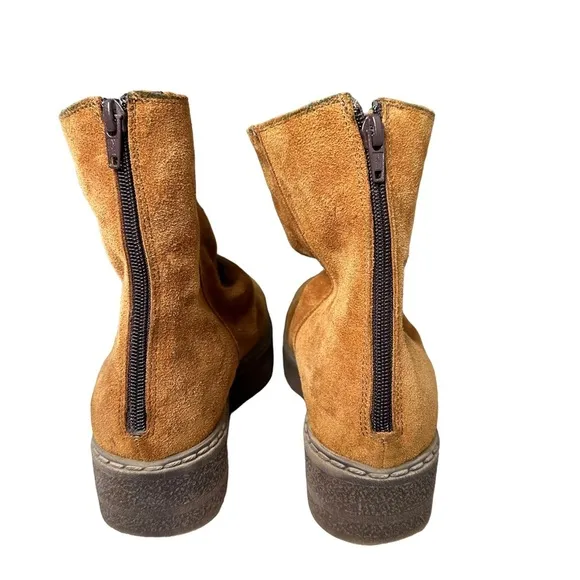 Free People | Byron Flatform Suede Boots Size 38