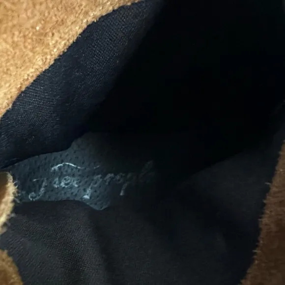 Free People | Byron Flatform Suede Boots Size 38