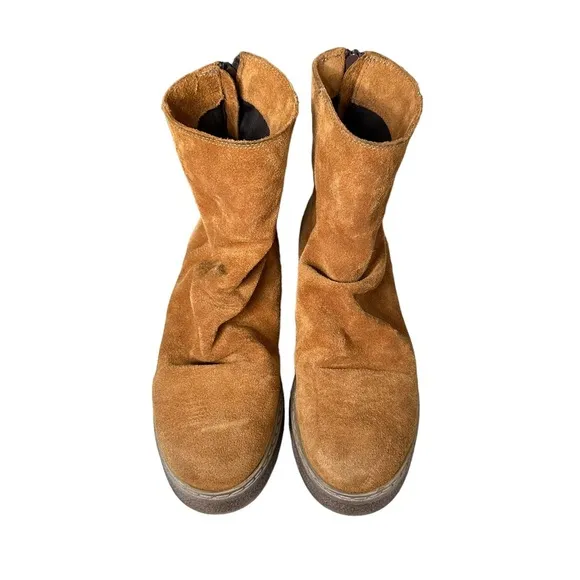 Free People | Byron Flatform Suede Boots Size 38