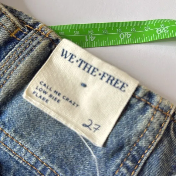 Free People Call Me Crazy Cargo Jeans Size 27