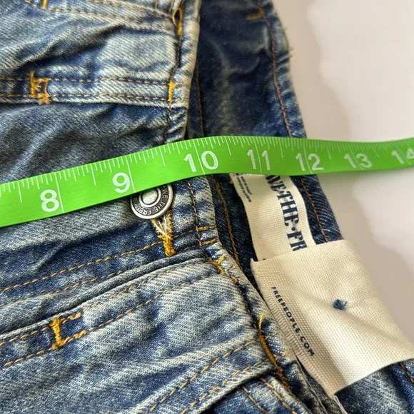 Free People Call Me Crazy Cargo Jeans Size 27