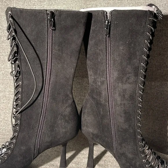 Free People Carolina Corset Heel Boots. NEW
